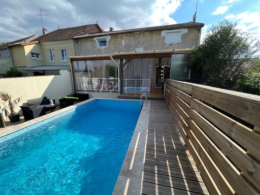 Kings Villa Near Disneyland Reserved Only For Family With Kids Saint-Germain-sur-Morin Extérieur photo